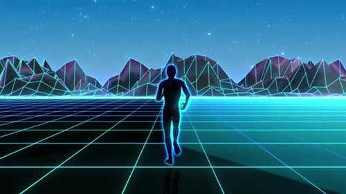 80s Sci Fi Space Runawy 02