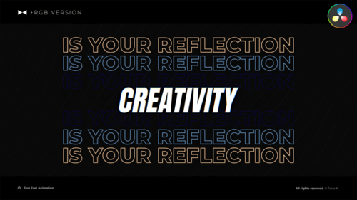 Text Fast Animation \ DR