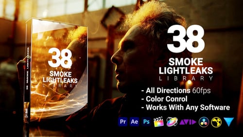 Superposiciones 3D Smoke Light Leaks