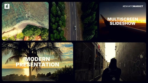 Split Screen Opener | Multiscreen Slideshow
