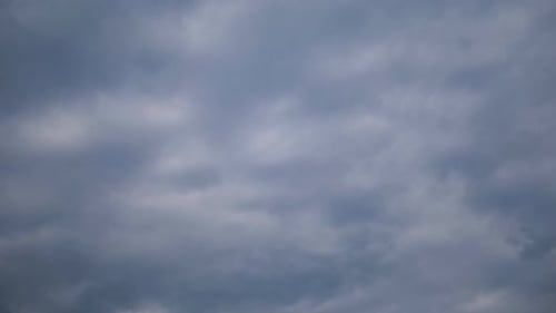 Timelapse of Blue and Gray Clouds Drifting
