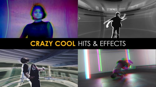 Dynamic Glitch and Neon Video Effects Pack for Fast Edits