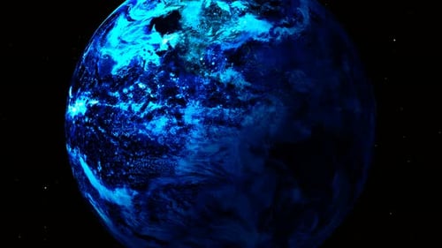 earth in space