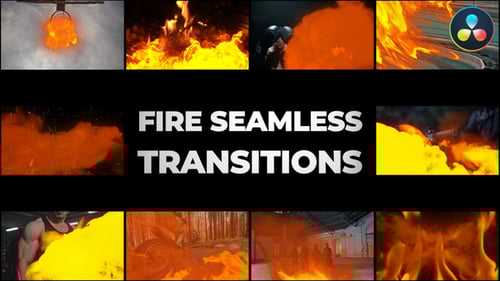 Fire Seamless Transitions for DaVinci Resolve