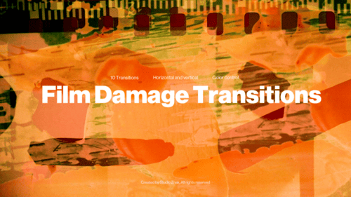 Film Damage Transitions