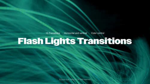 Flash Light Transitions