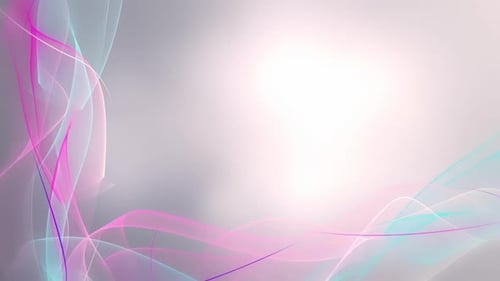 Abstract Flowing Lines Motion Background with Pink and Blue Hues