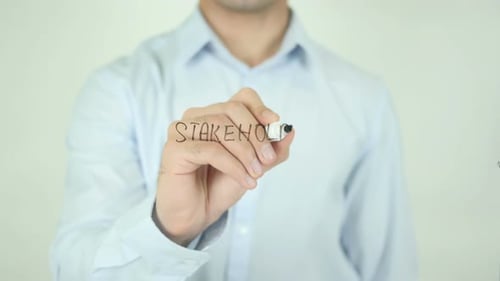 Stakeholder, Writing On Screen