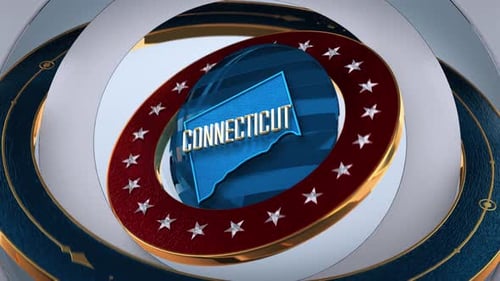 3D Patriotic US Flag and State Map Reveal Opener