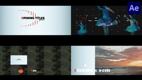 Dynamic Modern Opener with Bold Kinetic Typography