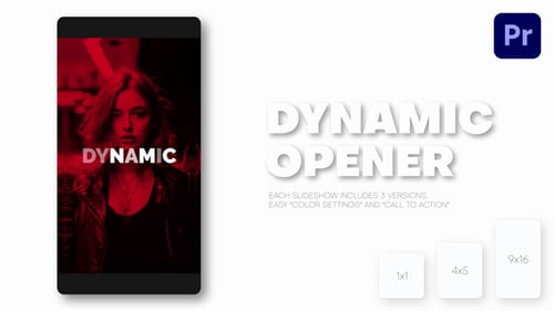 Vertical Dynamic Slideshow - Reels, Post, Shorts