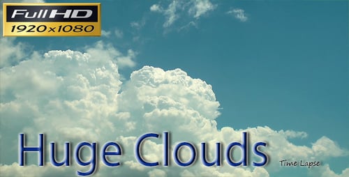 Clouds Filling a Bright Blue Daytime Sky