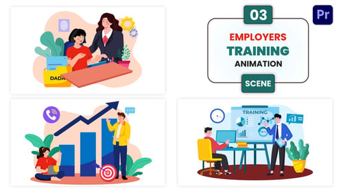 Design Web Development Animation Scene, Elements ft. 2d character ...