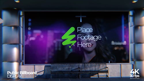 Public Space Billboard Display