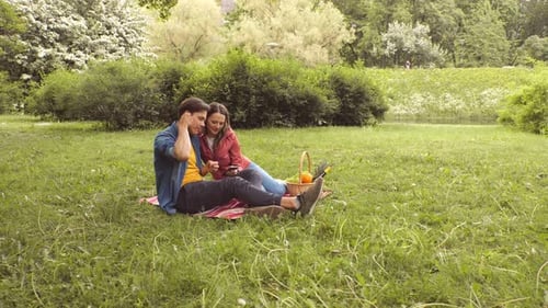 Workplace of freelance worker at home office. Young man works using computer.