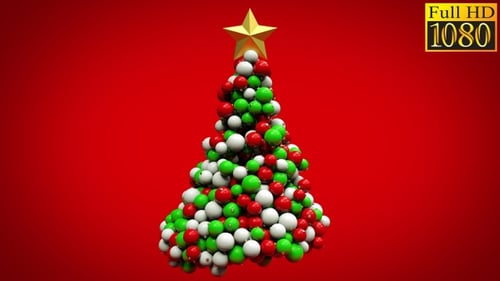 Christmas Tree And New Year Video Pack 001