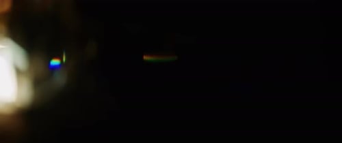 Abstract Lens Flares and Light Leaks in Dark