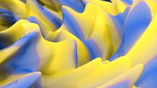 Abstract Fluid Waves Seamless Loop Background Animation