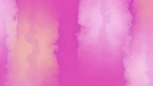 Abstract Flowing Pink and Orange Watercolor Paint Background