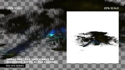 Smoke Particle Vfx 9 - 4000x4000, Alpha
