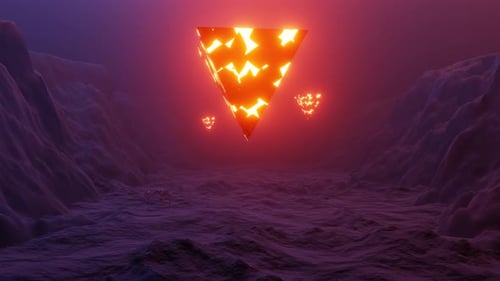 4K Science Fiction Energy Reactor Futuristic Power Core | Technology Background Loop