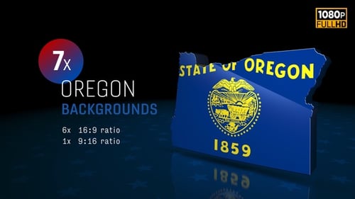 Oregon State Election Background HD - 7 Pack