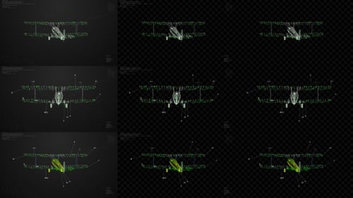 Airplane Hologram HUD