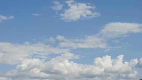 Dramatic scene of clouds time lapse