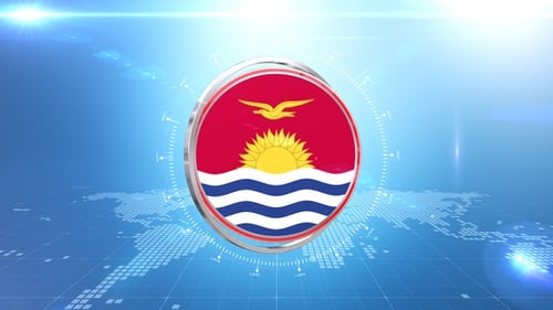 Futuristic Circular Metallic Reveal for Broadcasts