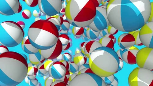 Beach Ball 03 4k