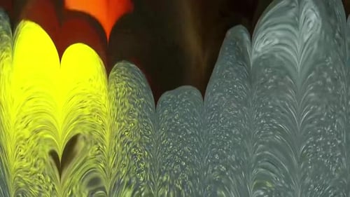 Rendu numérique de fond musical abstrait de fréquence