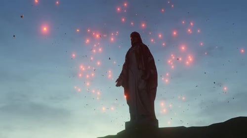 Jesús y las partículas que brillan
