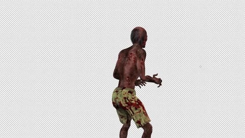 Zombie Hear Sound And Attack