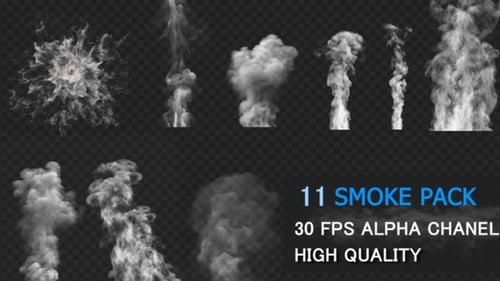 Dynamic Realistic Smoke and Fog Elements Pack