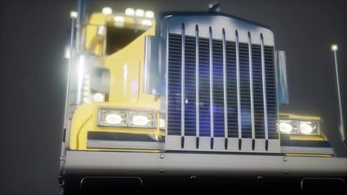 Bright American Lorry Track in Studio