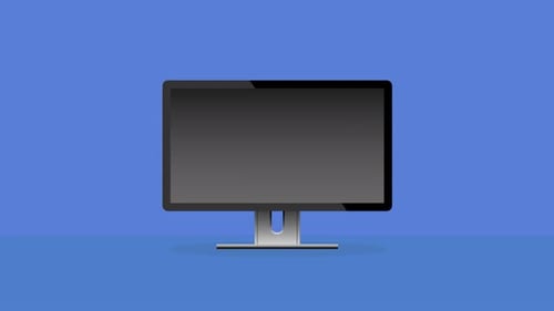 Animation du graphique du retour sur investissement, de la croissance de l'entreprise, du concept d'investissement