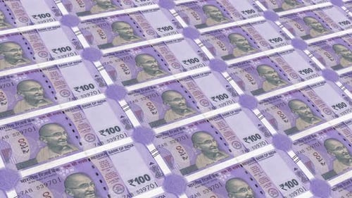 India Money 100 Indian Rupee 4K