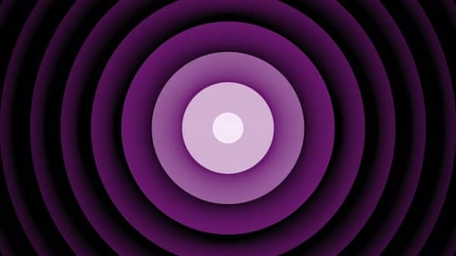 3d Rings Move with Hypnotic Effect