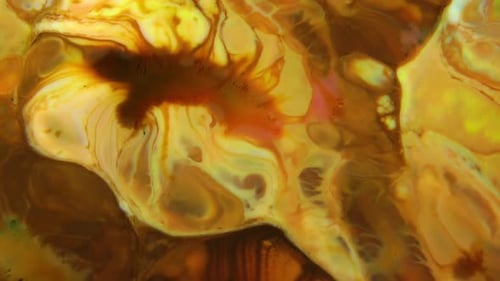 Abstract Colors Blending and Swirling Background