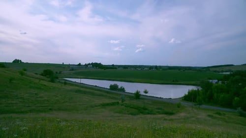 Paysages étonnants de la nature en dehors de la ville