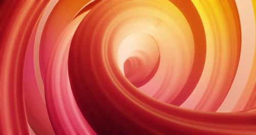 Colorful Fluid Abstract Spiral Tunnel Motion Background