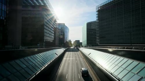 Street Traffic in Brussels