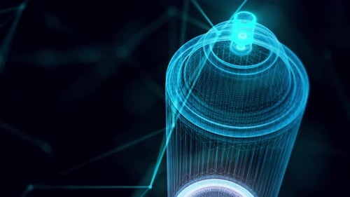 Spray Paint Hologram Close Up 4k