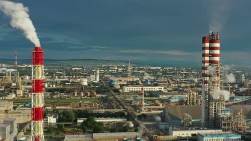 Oil and Gas Refinery Plant