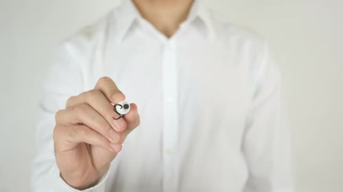 Writing the Word Services on Clear Surface