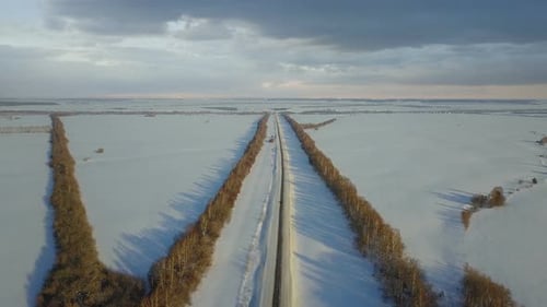 Winter-Straße