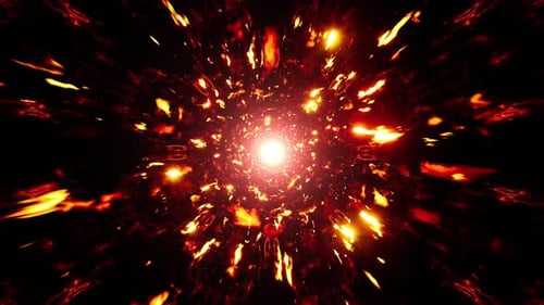 Effet Grunge Fire Energy Burst