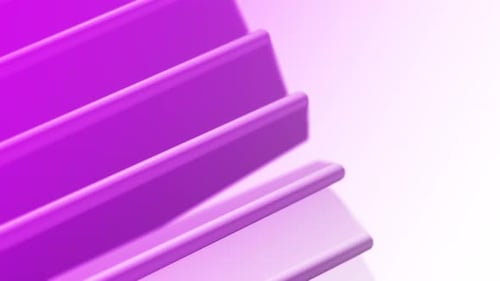 Abstract Fluid Purple Wave Animated Background