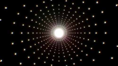 Light Glitter Background 4K Loop