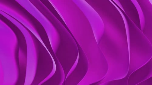 Dynamic Purple Fluid Waves Abstract Background Animation